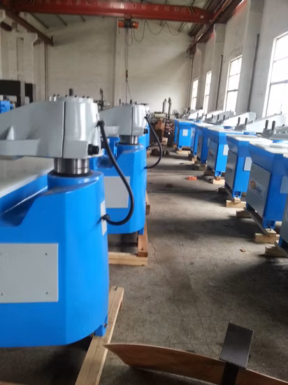 prensa hidráulica del corte del molde de la prensa que hace clic del brazo oscilante de la cortadora de cuero 12t