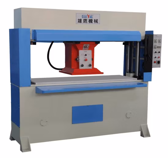 Máquina cortadora de moldes con cabezal móvil hidráulico /Prensa troqueladora